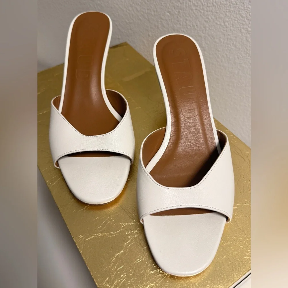 STAUD !New! Brigitte leather mules - Picture 4 of 6